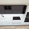 Astra Cucina antracite moderna lineare Line   scontata- Cucine Lineari|Cucine Moderne