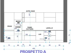 Astra Cucina antracite moderna lineare Sp22 scontata- Cucine Lineari|Cucine Moderne