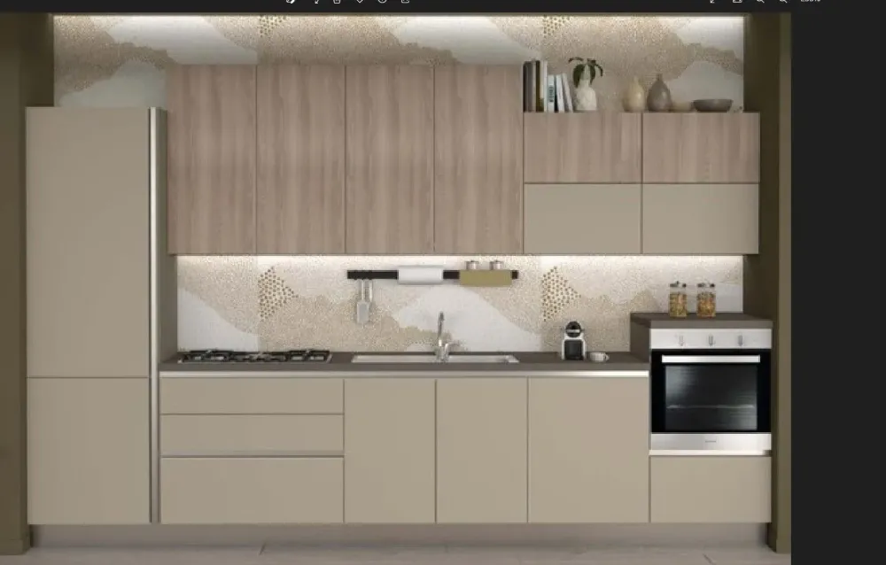 Aran CUCINA Marilin PREZZO OUTLET scontata 40%- Cucine Lineari|Cucine Moderne