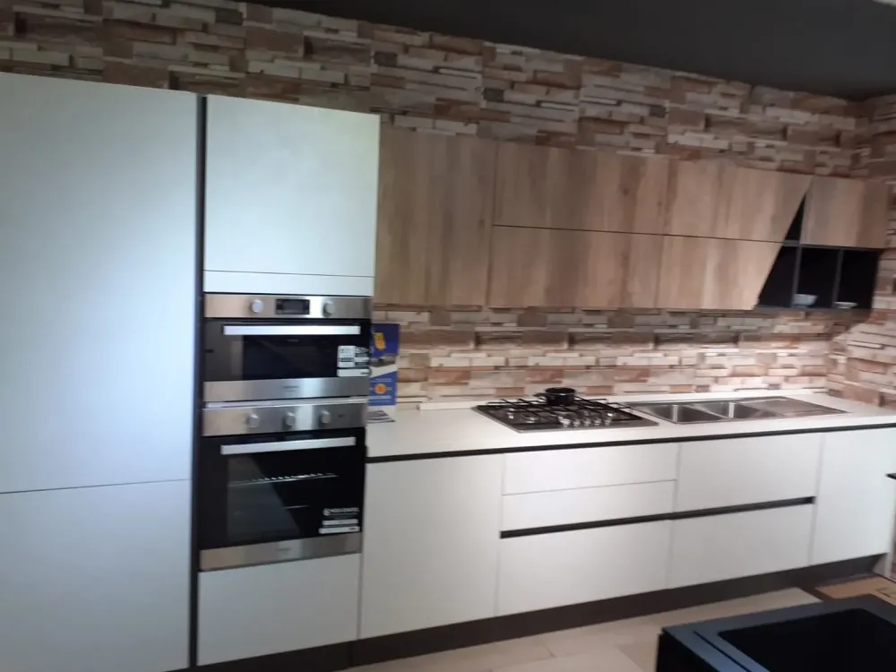 Outlet CUCINA Marilin PREZZO OUTLET scontata 50% Cucine Lineari|Cucine Moderne