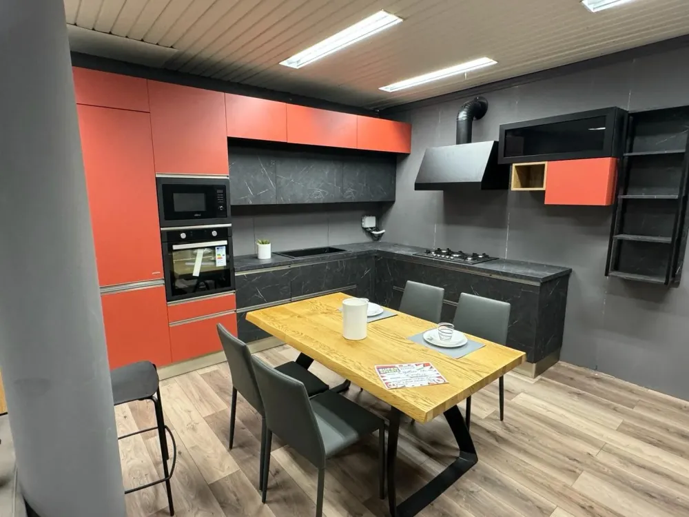 Febal Cucina Aria design altri colori ad angolo scontata 55%- Cucine Ad Angolo|Cucine Design