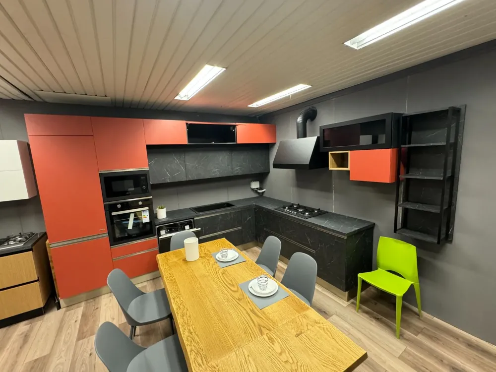 Febal Cucina Aria design altri colori ad angolo scontata 55%- Cucine Ad Angolo|Cucine Design