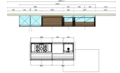 Arredo3 CUCINA Asia PREZZO OUTLET scontata 40%- Cucine Ad Isola|Cucine Moderne