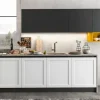 Cucina country lineare bianca in laccata Mhid_maiocchi^Arredo3 Hot
