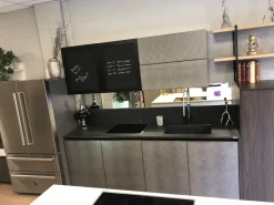 Arredo3 CUCINA lineare Cemento SCONTATA 40%- Cucine Lineari