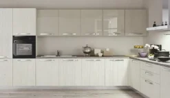 Arredo3 Cucina moderna ad angolo altri colori in laminato materico Cucina modello cloe della cucine- Cucine Ad Angolo|Cucine Moderne