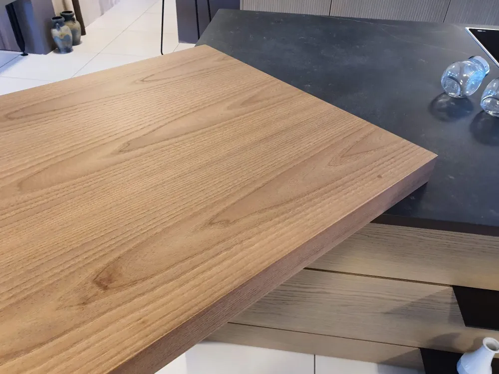 Discount Cucina moderna con isola grigia in laccata opaco K6 asia Cucine Ad Isola|Cucine Moderne