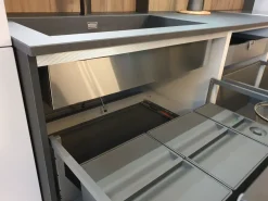 Arredo3 Cucina moderna lineare altri colori in laccata opaco K8 tekna- Cucine Lineari|Cucine Moderne