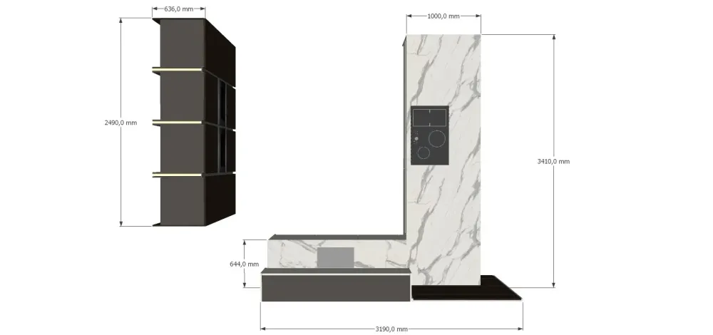 Arredo3 CUCINA Zetasei PREZZO OUTLET scontata 50%- Cucine Con Penisola|Cucine Moderne