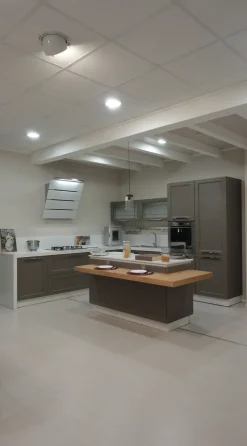 Arrex Cucina Bianca Inglese Legno- Cucine Ad Isola