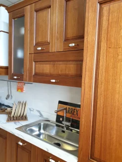 Cucina classica lineare noce in legno Cucina noce classica lineare nora legno^Arrex