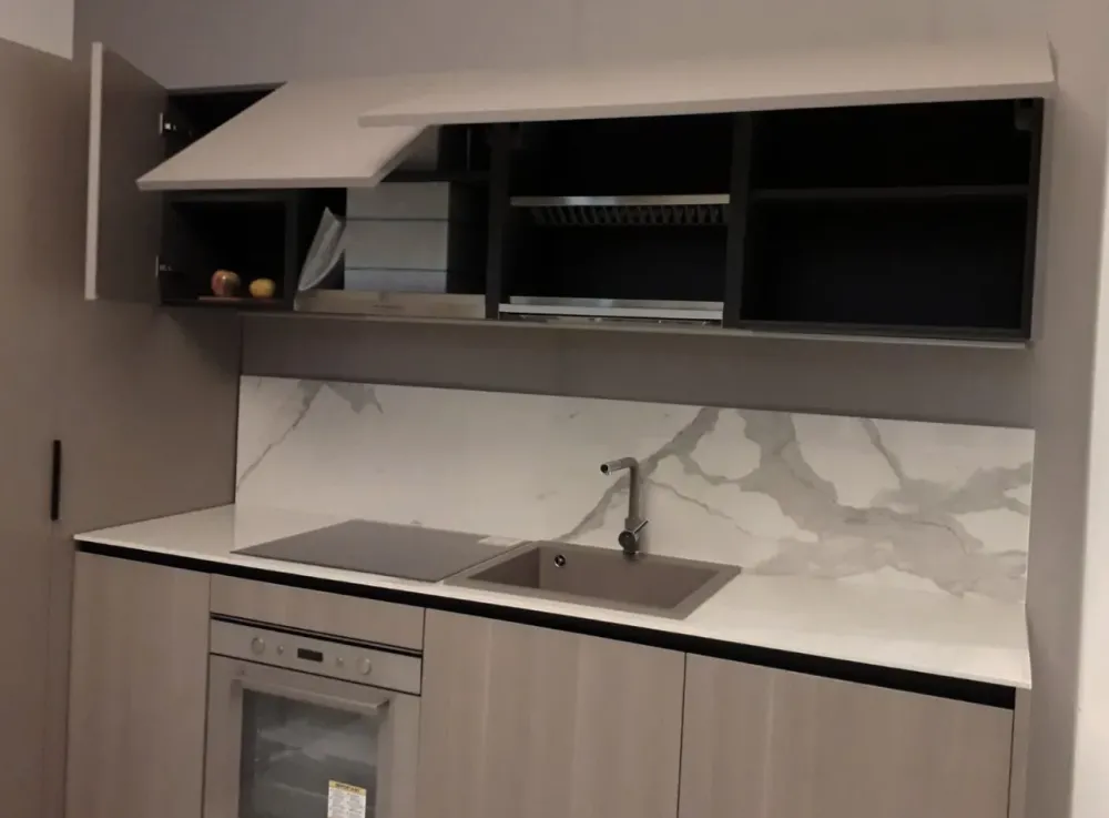 New Cucina Ak_project step OFFERTA OUTLET sconto 57% Cucine Ad Angolo|Cucine Design