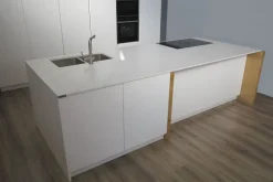 Clearance CUCINA ad isola U810 cristal SCONTATA Cucine Ad Isola|Cucine Moderne