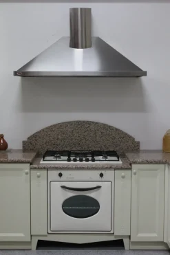 Cucina classica ad angolo altri colori in laccato opaco U806 greca^Artigianale Hot