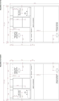 New Cucina Cucina monoblocco a scomparsa 157,6 OFFERTA OUTLET Cucine Lineari|Cucine Moderne