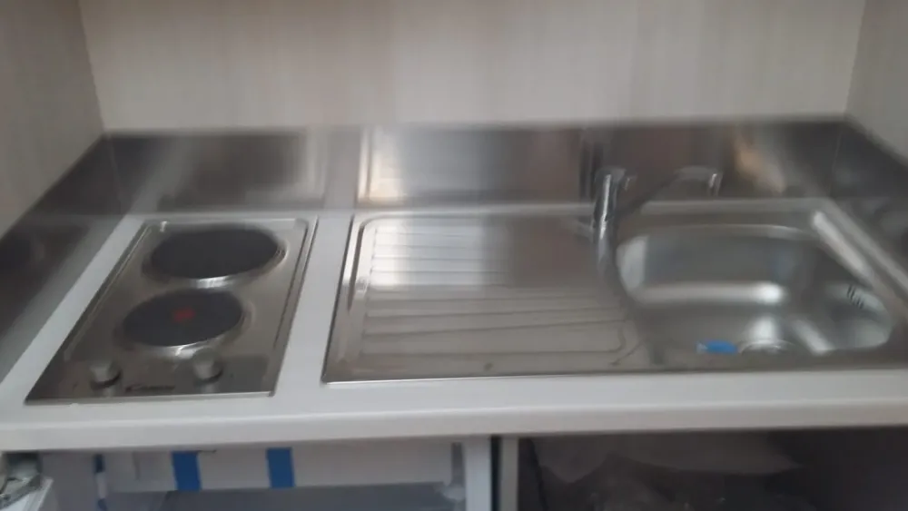 Outlet CUCINA Cucina monoblocco a scomparsa 102-k PREZZO OUTLET Cucine Lineari|Cucine Moderne