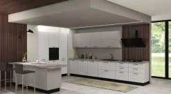 Artigianale Cucina Greta  OFFERTA OUTLET sconto 40%- Cucine Con Penisola|Cucine Moderne