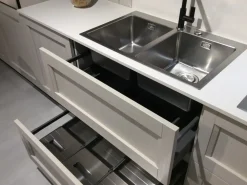 Artigianale Cucina moderna ad isola altri colori in legno Aida- Cucine Ad Isola|Cucine Moderne