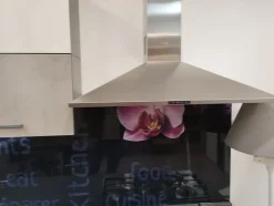 Outlet Cucina moderna lineare altri colori in melaminico Cucina kira cm 360 h 216 Cucine Lineari|Cucine Moderne