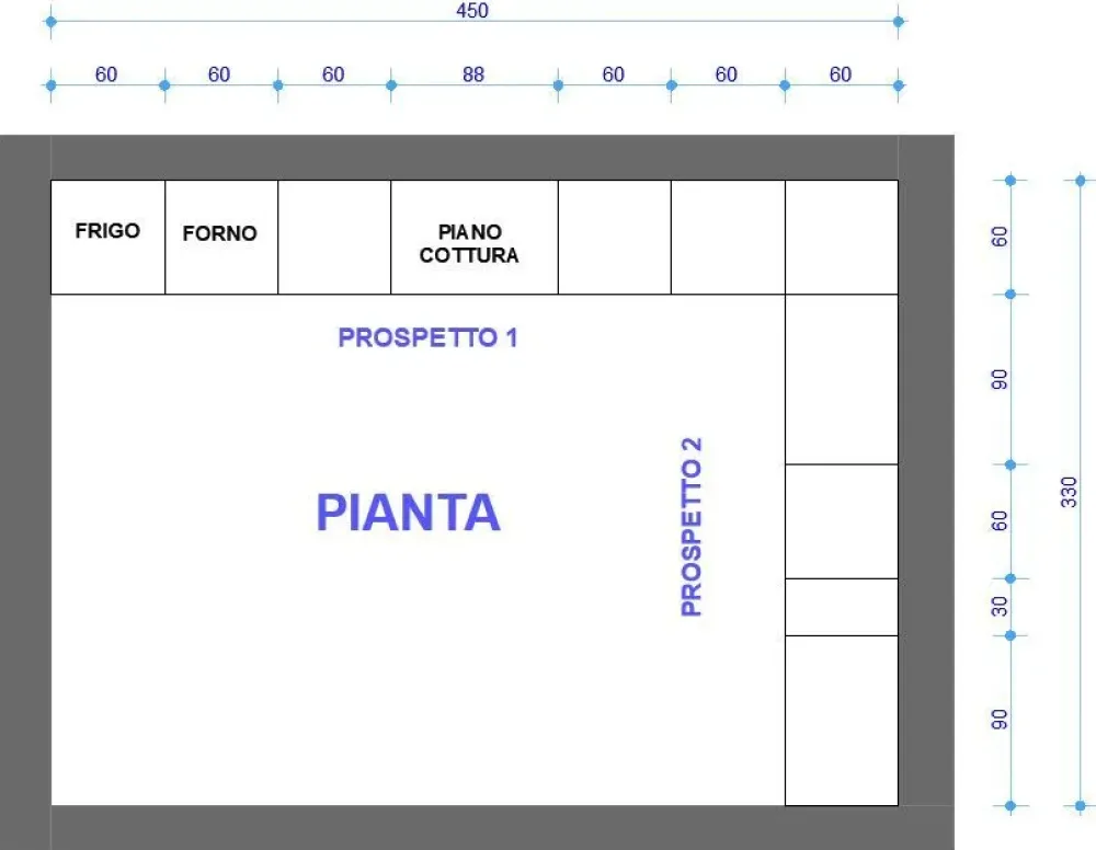 Sale CUCINA con penisola Line SCONTATA Cucine Con Penisola|Cucine Moderne