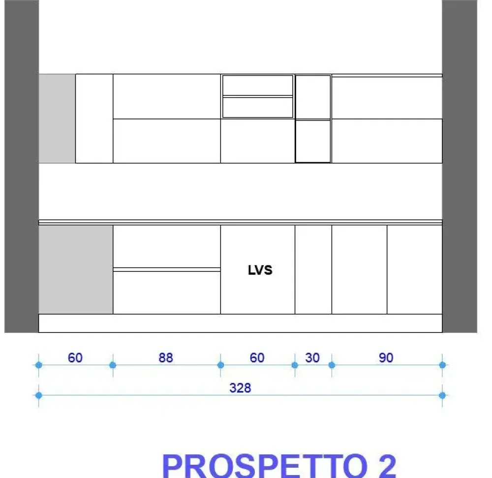 Sale CUCINA con penisola Line SCONTATA Cucine Con Penisola|Cucine Moderne