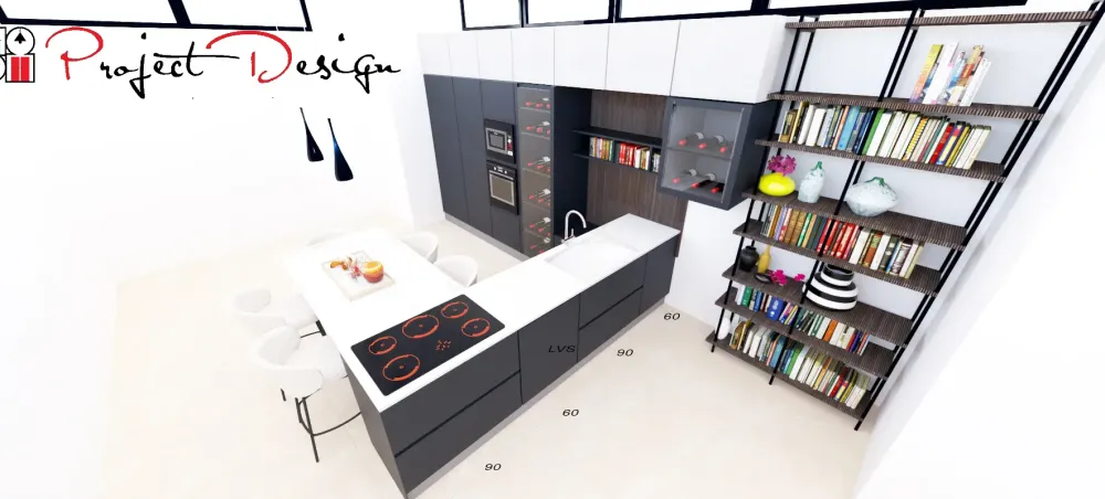 New Cucina Sp22 OFFERTA OUTLET sconto 54% Cucine Con Penisola|Cucine Design