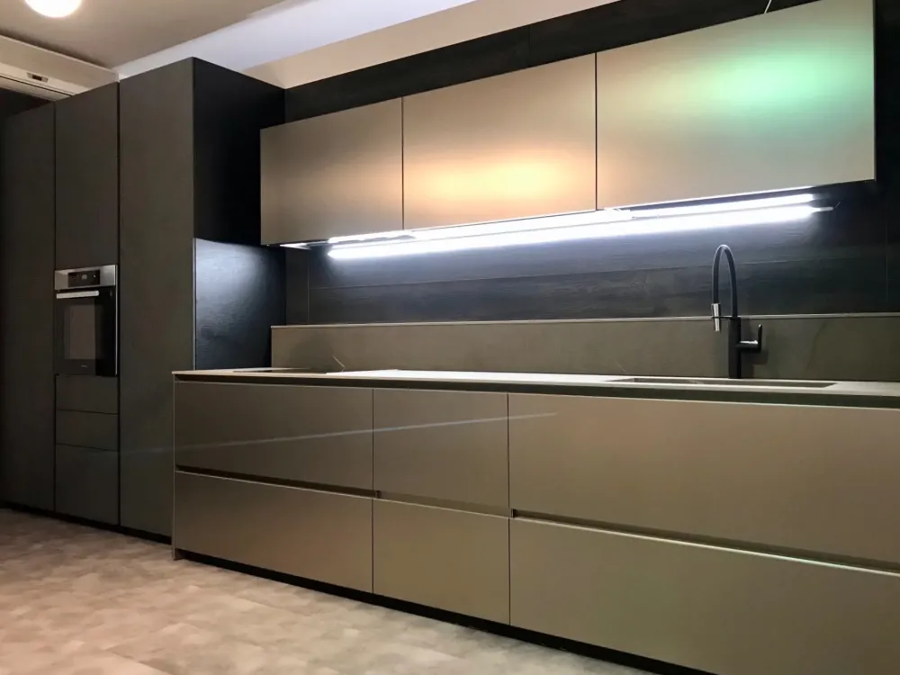 Cucina Atelier pb 17366 lineare con uno sconto imperdibile^Binova