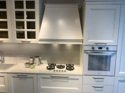 Cucina Beverly moderna bianca lineare scontata 50%^Stosa Outlet