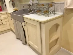 Febal Cucina bianca classica ad angolo Certosa- Cucine Ad Angolo