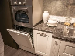 Outlet Cucina bianca classica lineare Agnese Cucine Lineari