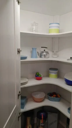 Aran Cucina bianca country ad angolo Cucina ylenia scontata- Cucine Ad Angolo|Cucine Country