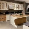 Sale Cucina bianca country ad isola Portrait Aster in Offerta Outlet. Cucine Ad Isola|Cucine Country
