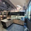 Aran Cucina bianca design ad angolo Mia in Offerta Outlet- Cucine Ad Angolo|Cucine Design