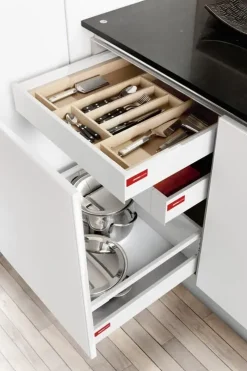 Discount Cucina bianca design con penisola Mary a soli 18607 Euro Cucine Con Penisola|Cucine Design