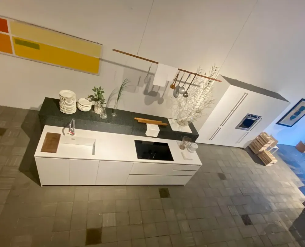 Clearance Cucina bianca design lineare Cucina skill a soli 13500 Euro Cucine Lineari|Cucine Design