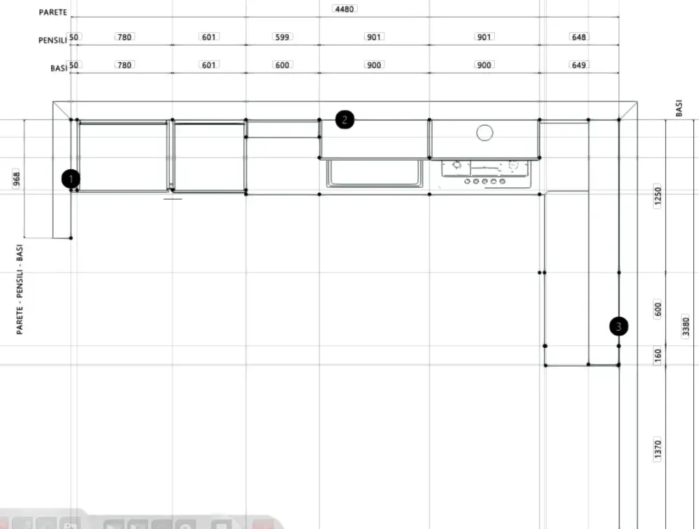 Creo Cucina bianca moderna ad angolo Jey a soli 8000 Euro- Cucine Ad Angolo|Cucine Moderne