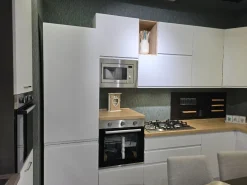 Net Cucine Cucina bianca moderna ad angolo Pet  kelly a soli 5840 Euro- Cucine Ad Angolo|Cucine Moderne
