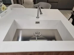 Mobilturi Cucina bianca moderna ad isola Nevada tiffany- Cucine Ad Isola|Cucine Moderne