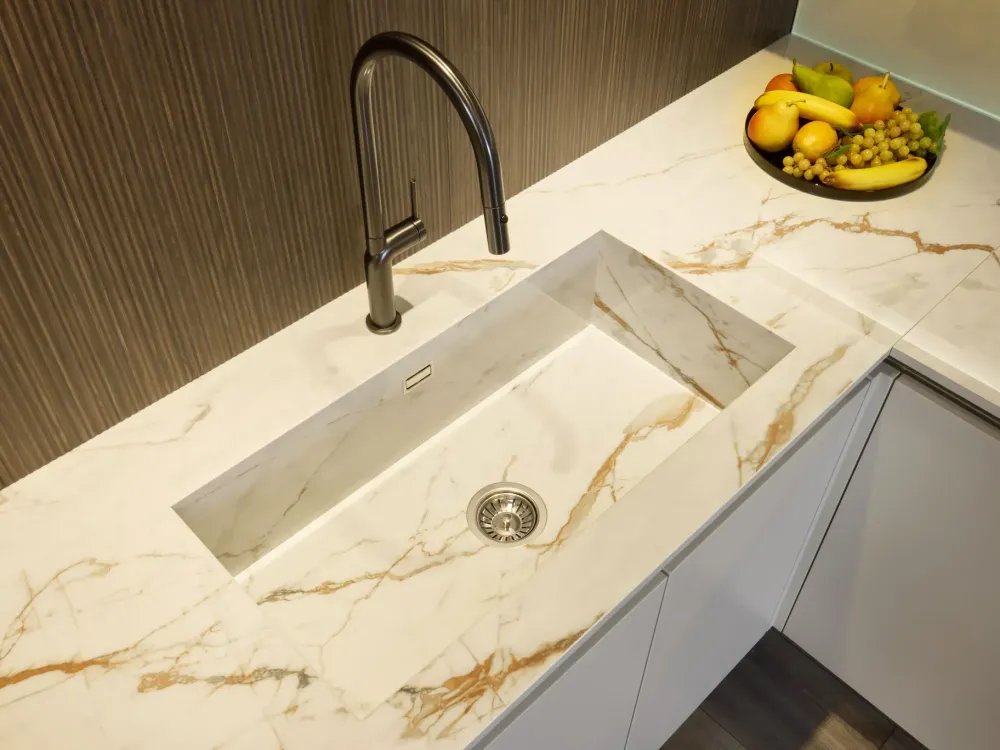 Diotti.com Cucina bianca moderna ad angolo Eleven 01 outlet a soli 24490 Euro- Cucine Ad Angolo|Cucine Moderne