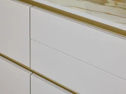 Diotti.com Cucina bianca moderna ad angolo Eleven 01 outlet a soli 24490 Euro- Cucine Ad Angolo|Cucine Moderne