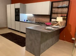 Arredo3 Cucina bianca moderna ad angolo Kali a soli 9734 Euro- Cucine Ad Angolo|Cucine Moderne