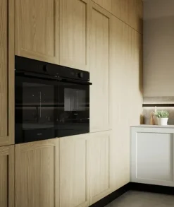 New Cucina bianca moderna ad angolo Alma 01 in offerta Cucine Ad Angolo|Cucine Moderne