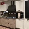 Stosa Cucina bianca moderna con penisola City- Cucine Con Penisola|Cucine Moderne