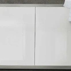 Spagnol cucine Cucina bianca moderna con penisola Vivere 2 a soli 11617 Euro- Cucine Con Penisola|Cucine Moderne