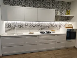 Cucina bianca moderna lineare Carattere a soli 10500 Euro^Scavolini Sale