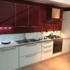 Sale Cucina bianca moderna lineare Modello diamante scontata Cucine Lineari|Cucine Moderne