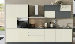 Cucina bianca moderna lineare Kelly foryou scontata^Net Cucine
