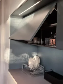 Best Cucina bianca moderna lineare Ak project anta step in Offerta Outlet Cucine Lineari|Cucine Moderne