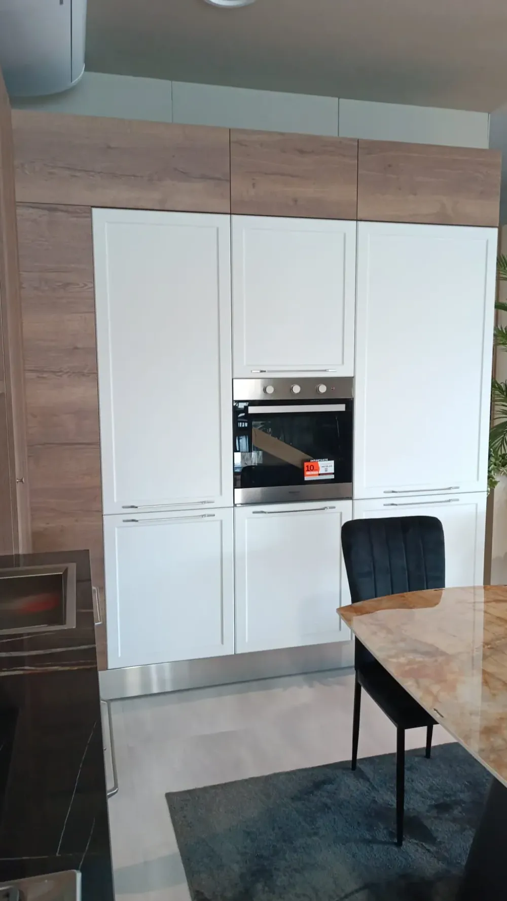 Imab Cucina bianca provenzale ad angolo Telaio- Cucine Ad Angolo