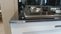 Imab Cucina bianca provenzale ad angolo Telaio- Cucine Ad Angolo